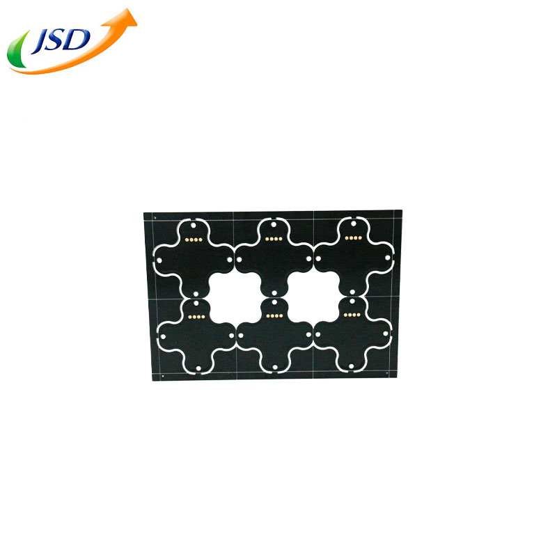 One day Fast Pcb Circuit Board Fr4 Double Sides Resin Plug Holes Technology Manufacturer
