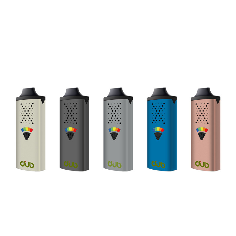 Newest Magnetic Suction Nozzle Never Hot Cramic Chamber 1.3ml Chamber Five Temperature E cig Portable Dry Herb Vaporizer