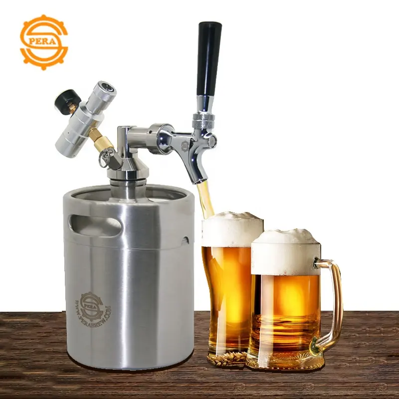 High quality beer keg draft beer kegs, stainless steel pressurized drink dispenser set