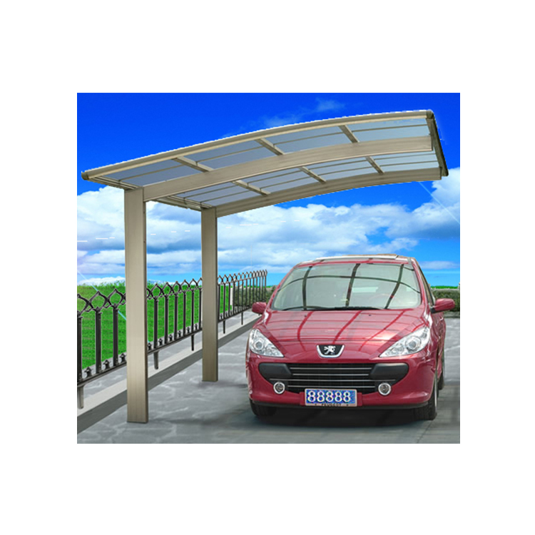 Carport With Polycarbonate aluminium carport in China/cheap carports/polycarbonate covering carport canopy