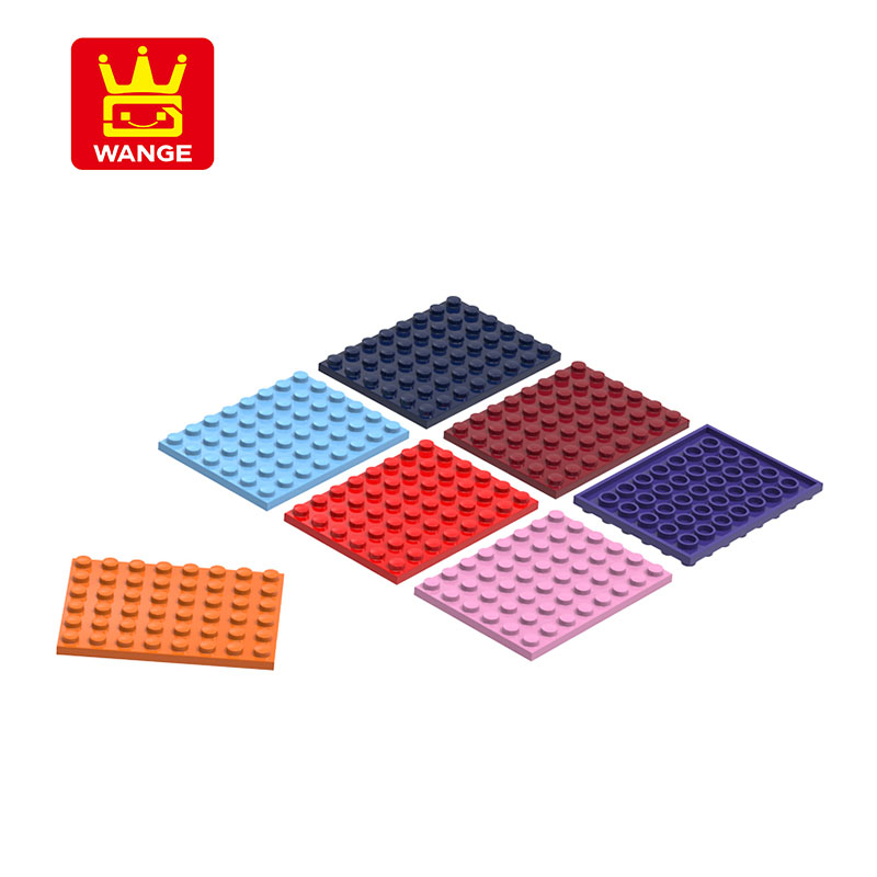 Wange 3036 6x8 Dots Plate Building Blocks Basic Components Board Bricks Compatible all Brand Toys For Kids Gift Box