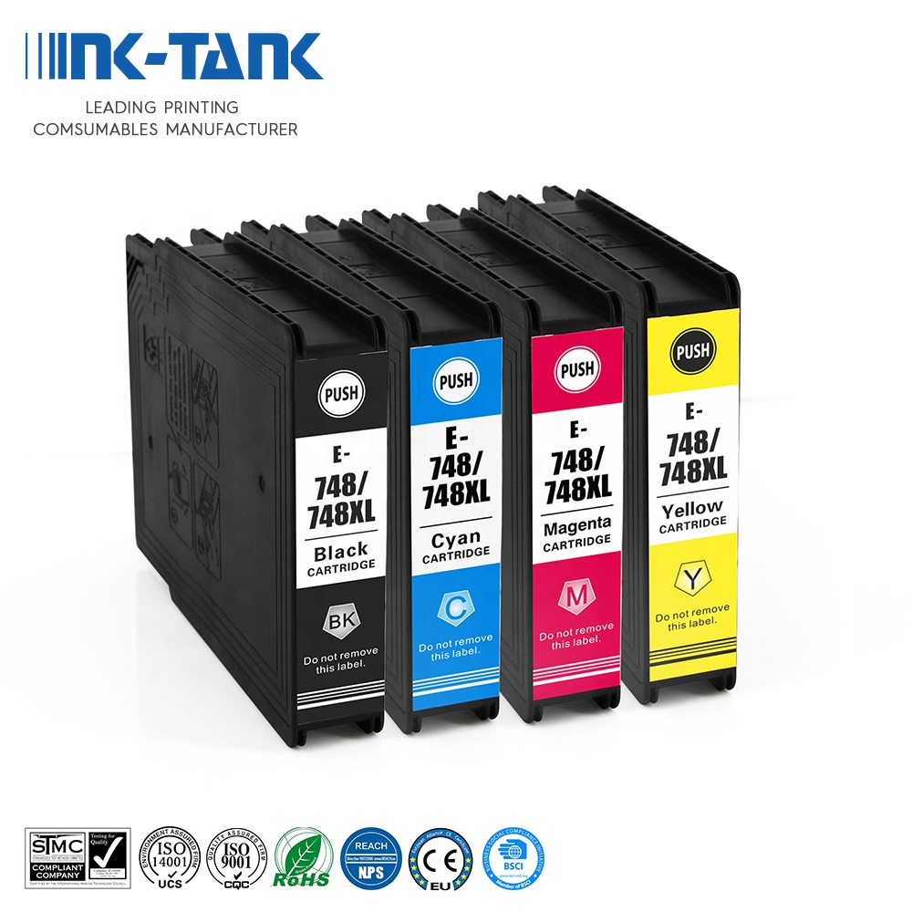 Картридж для принтера Epson WF6090, черный картридж 748 XXL T748 748XL T748XL 748XXL T748XXL
