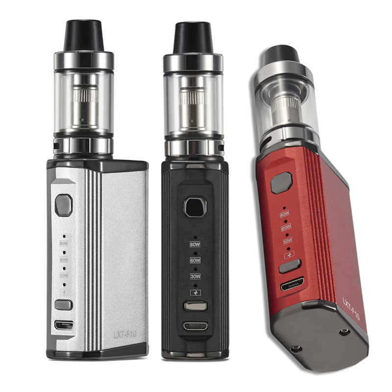 China Factory New Top Filling Small E Cigarette vape mod box 80w Electronic Cigarette