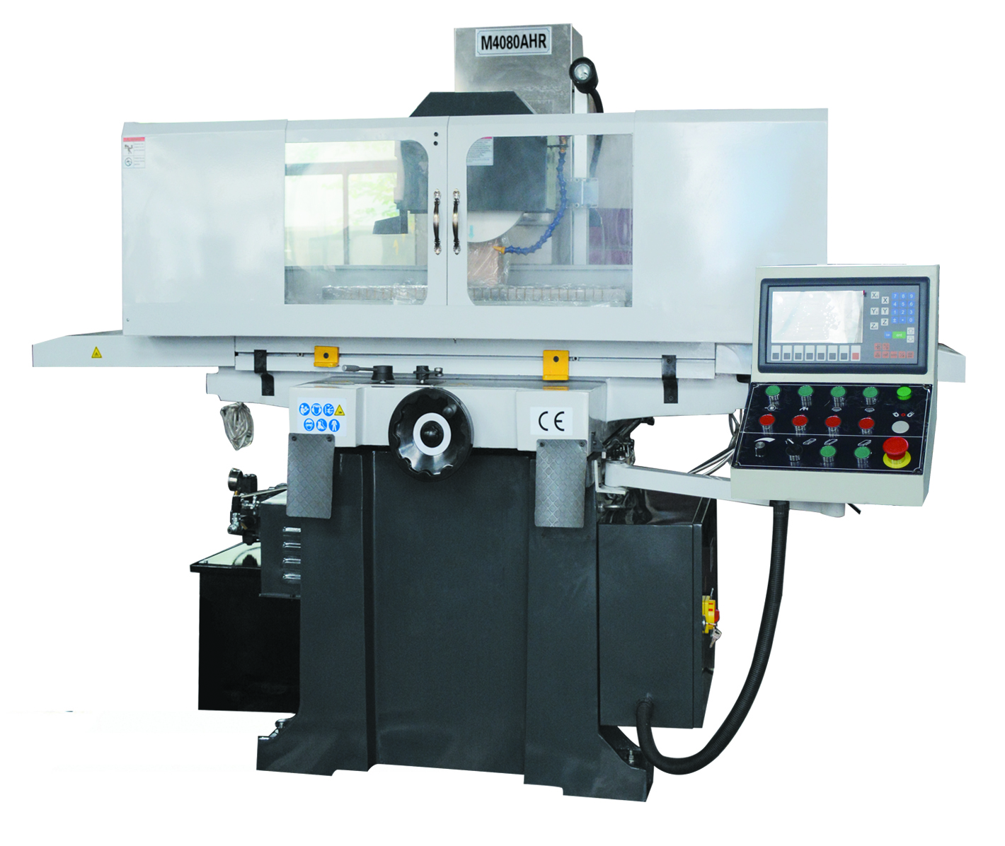 Semi-Auto Hydraulic Surface Grinder M4080AHR Rapid Lifting Horizontal Surface Grinding Machine Saddle Type Table Size 800*400mm