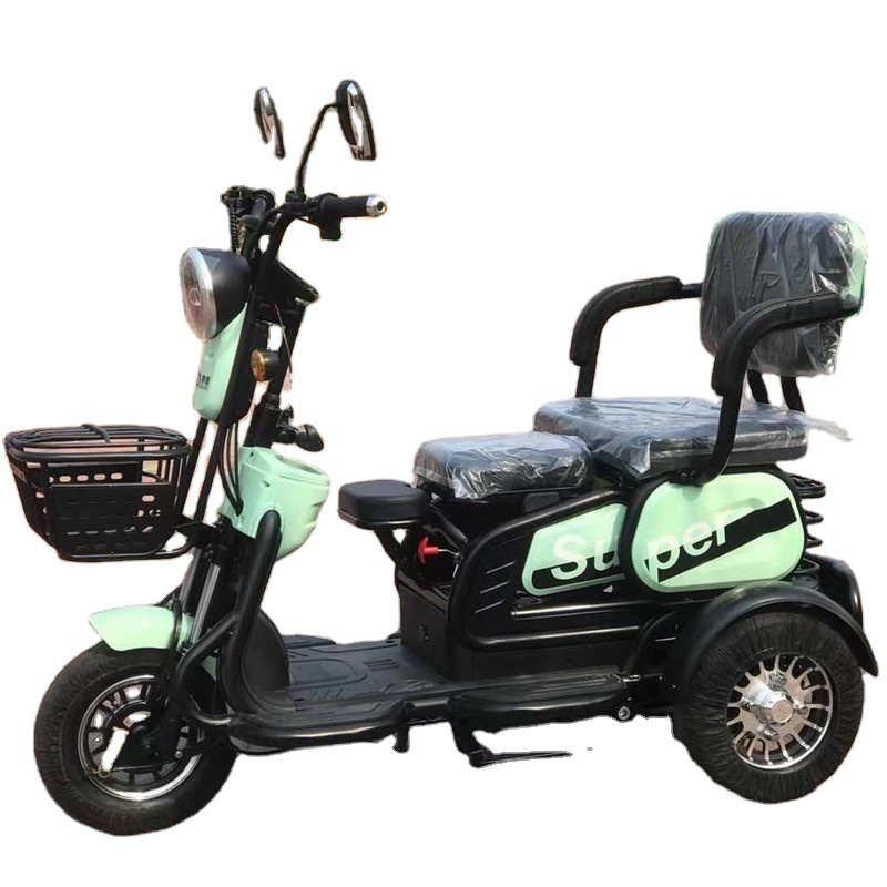 Factory supply OEM ODM foldable city ebike electric tricycle with carrying basket