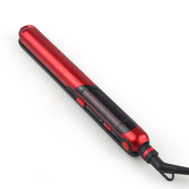 infrared steam statner packaging flat iron hair straightener