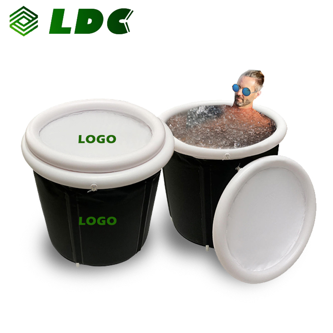 LDC атлет надувной ледяной ванночка для восстановления полярной формы для спортивной температуры в скандинавском стиле для восстановления ледяной ванны