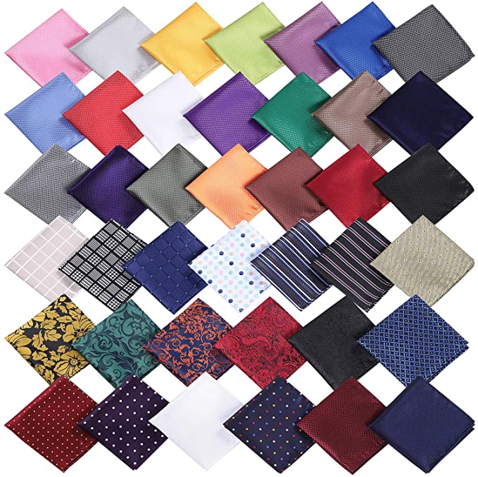 Exquisite Pocket Squares For Men Wedding & Tuxedo Pocket Square Handkerchief
