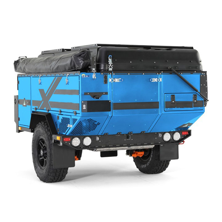 Compact Pop Up Live-in Camper Trailer Van for Family