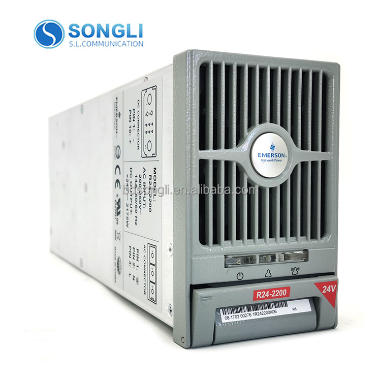 Emerson R24-2200 vertiv выпрямительный модуль R24-2200 48v 2000 w питания для телекоммуникационного оборудования выпрямительный модуль выпрямителя