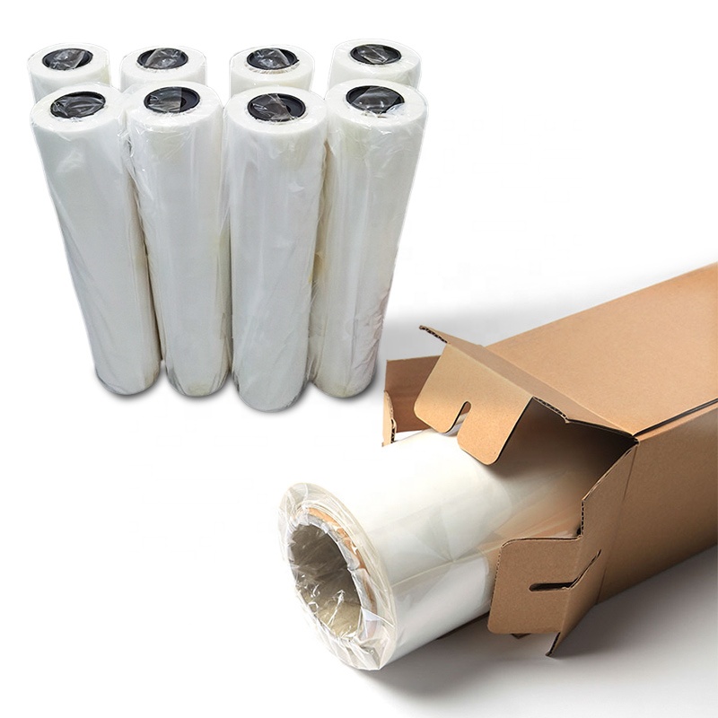 60cm*100m Roll PET Transfer Film 75 Micron For Eps i3200 4720 Printhead DTF Printer