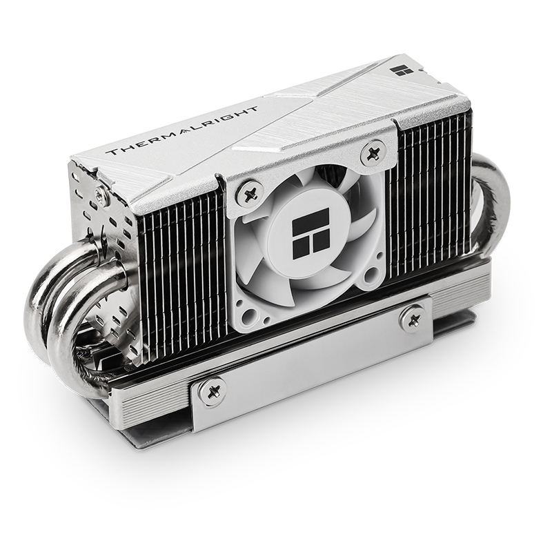Thermalright HR-10 2280 PRO M.2 твердотельный привод 4 дюйма HP тепловые трубы радиатора M.2 SSD кулер прокладка с 3010 4-контактным PWM