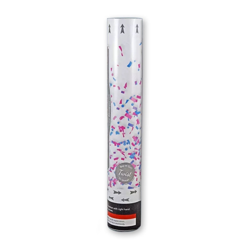 Wholesale Multicolor Gender Reveal wedding Confetti Cannon Popper Party Supplies Biodegradable confetti cannon