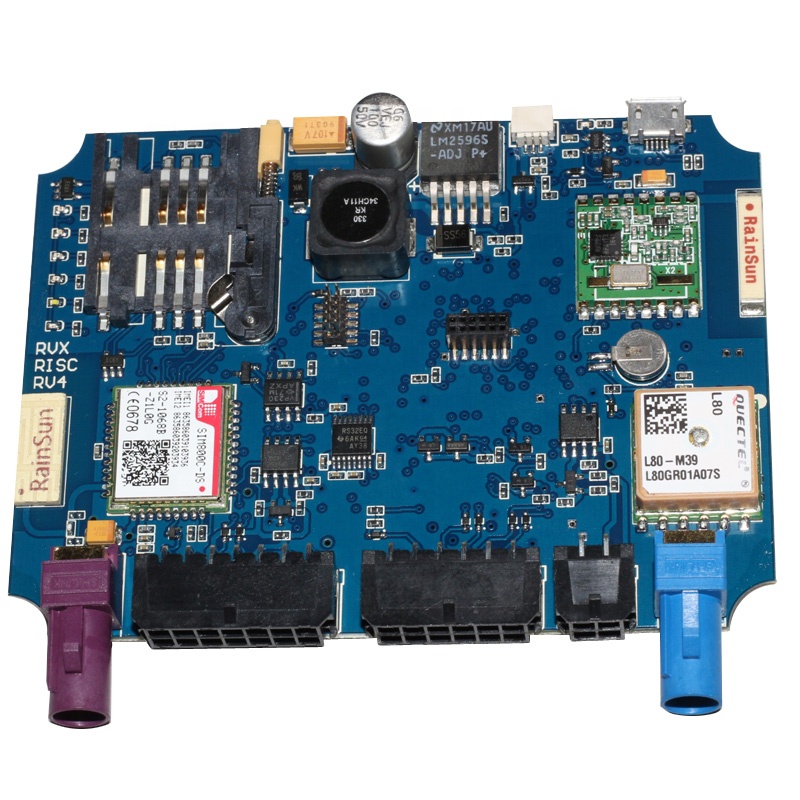OEM ODM Многослойная печатная плата в сборе Ble Температурный датчик PCBA