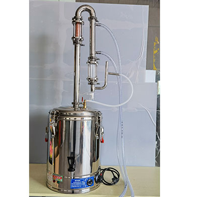 50L 304 встроенный из чистой меди сетки гидрозоль экстрактор, Малый бытовый Электрический по-прежнему эфирное масло гидрозоль экстрактор розовое бледно-лиловый