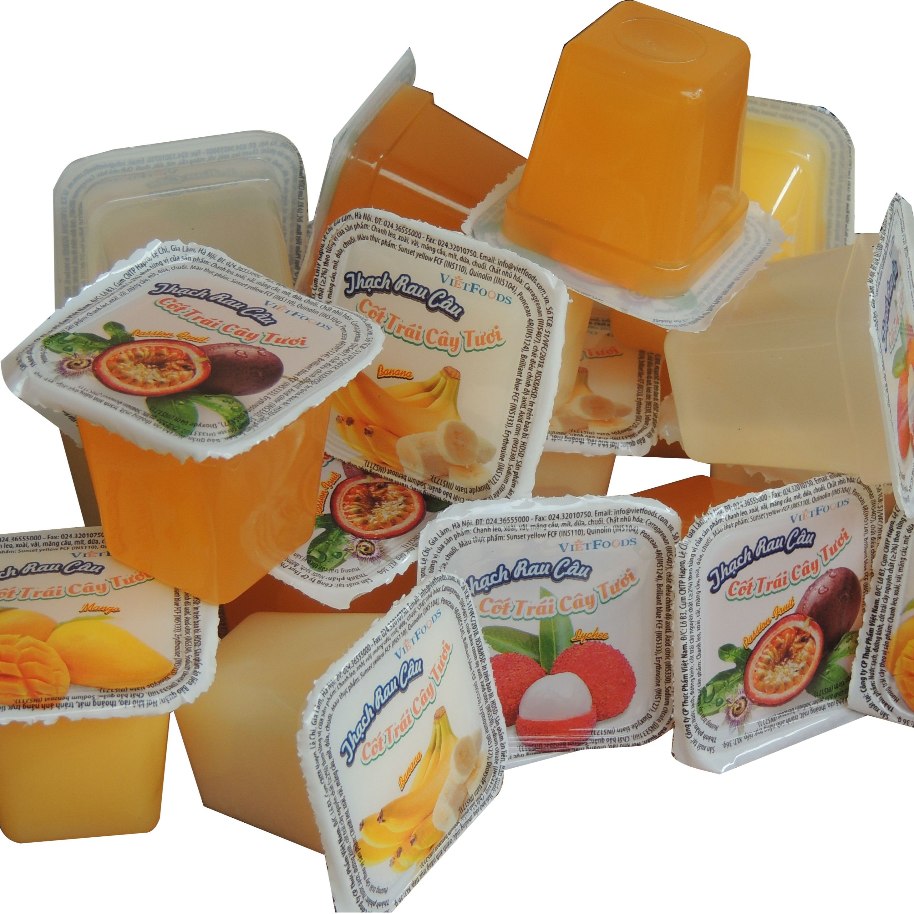 Натуральный фруктовый вкус желе 250 г из Вьетнама