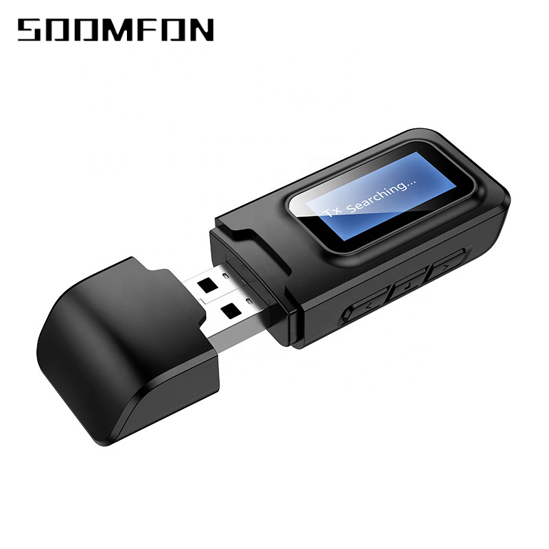 Bluetooth адаптации приемник 5,0 2 в 1 беспроводной 3,5 мм AUX стерео аудио приемник видео Bluetooth приемник и передатчик