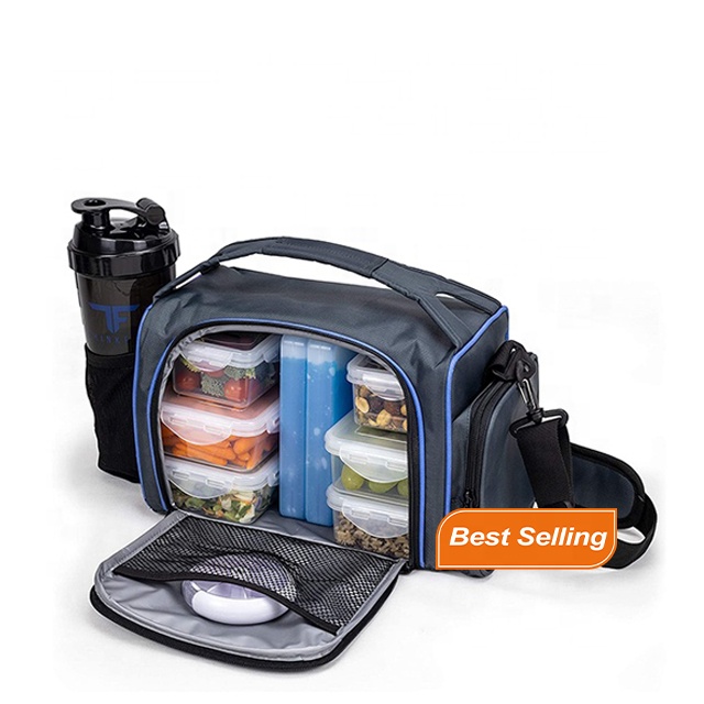 Large capacity delivery cooler bag portable lunch box cooler travel cooler bag for men women hiking camping outdoor