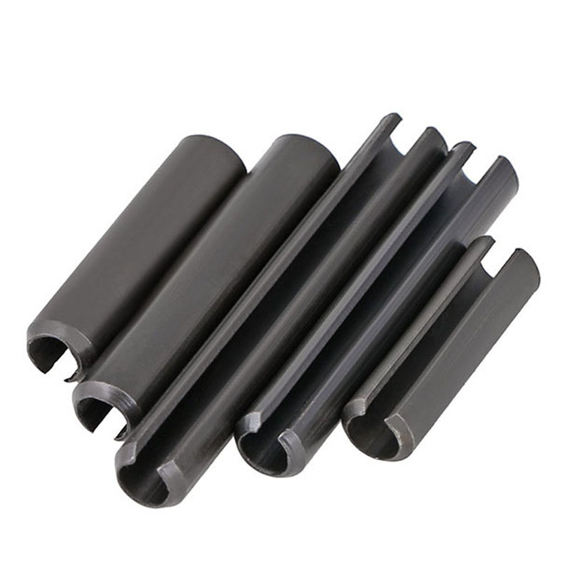 M6 M8 Spring Steel Carbon Steel Grade Class4.8 8.8 10.9 12.9 Black Oxide Spring pin Coiled spring pin DIN1481 DIN7346 DIN7343