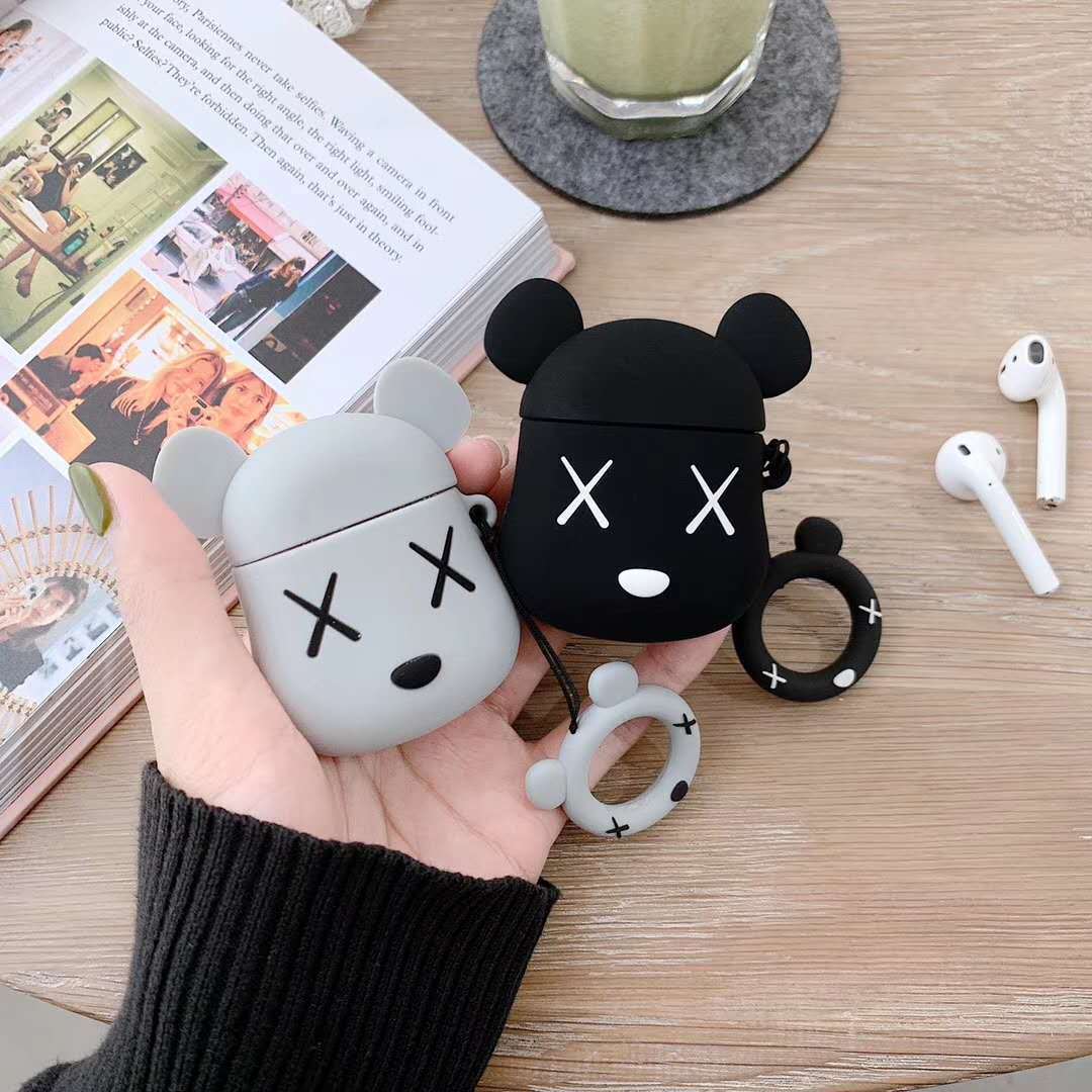 Мультяшный игрушечный чехол для наушников Airpods Pro 1 2 3, мягкий силиконовый 3D чехол для наушников Airpods