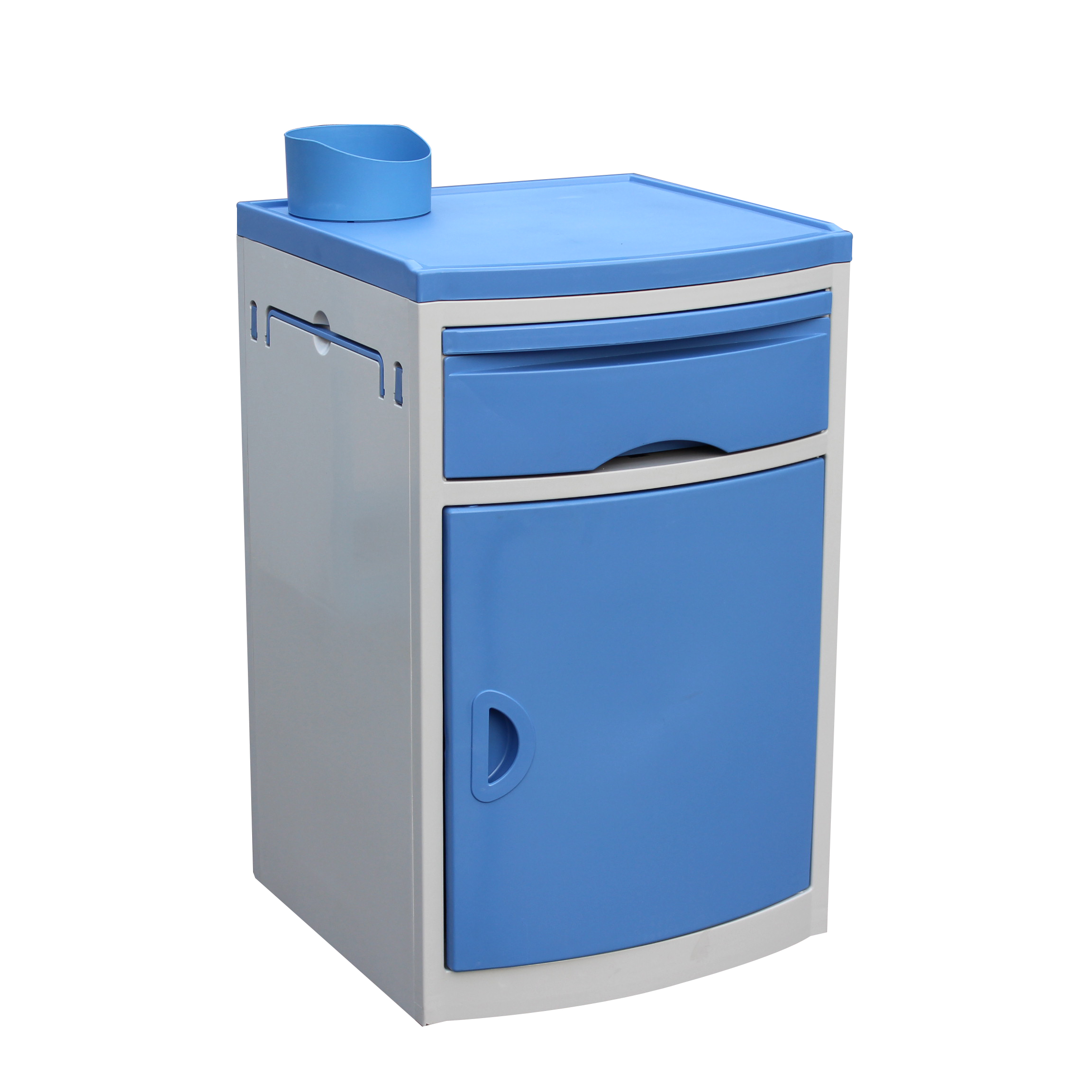 Chinese Factory Price Safety Material Durable Have Drawers Hospital Bedside Cabinet