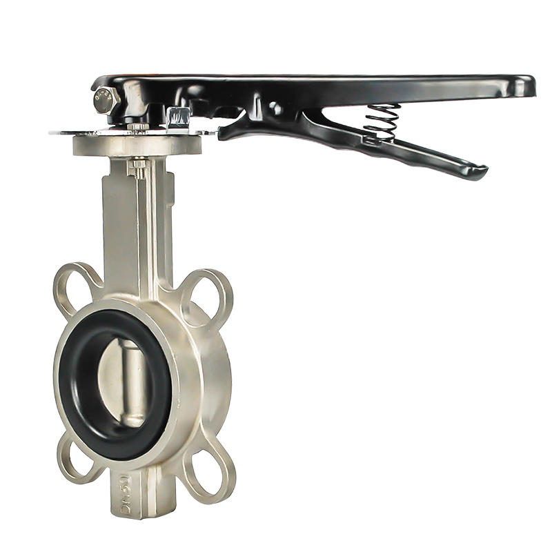 Stainless steel clip butterfly valve factory delivery support custom drawings have a price