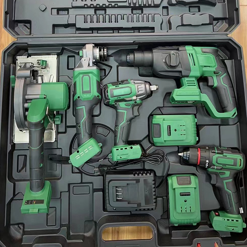 Hebei OEM Hot Selling And High-Quality battery powered drill Cordless Brushless Drill Power Tool Set