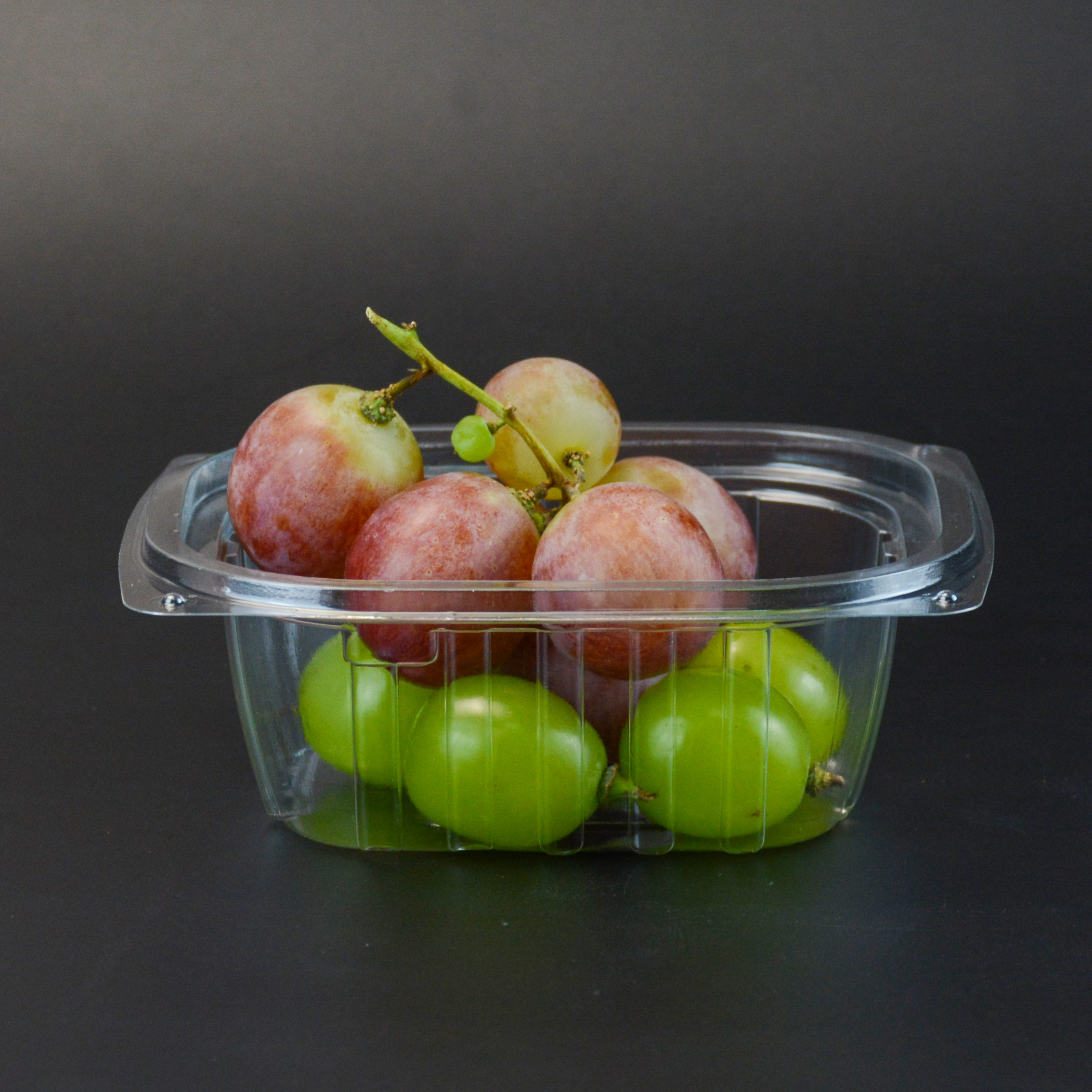 High Quality Disposable Plastic Food Container OEM PET Small Seperate Box Disposable Fruit Salad Container
