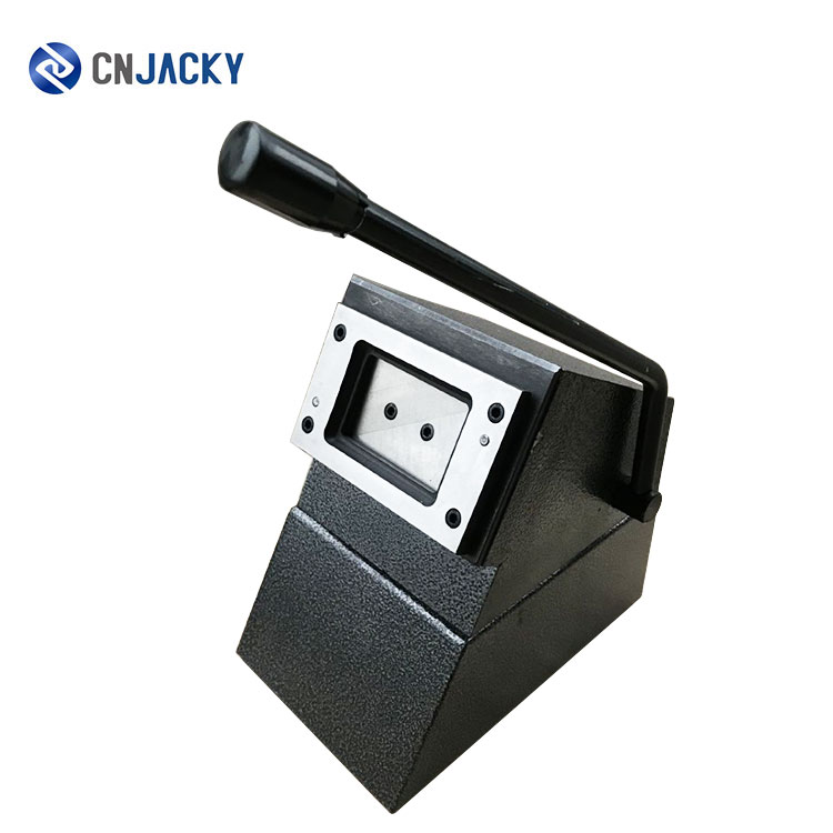 Оптовая продажа с фабрики руководство CR80 30mil ПВХ карты Die Cutter/ID Card Cutter/имя карты резак