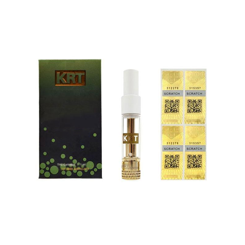 Самые популярные 2,0 мм впускные отверстия CBD картридж KRT тележки для толстого CBD масла