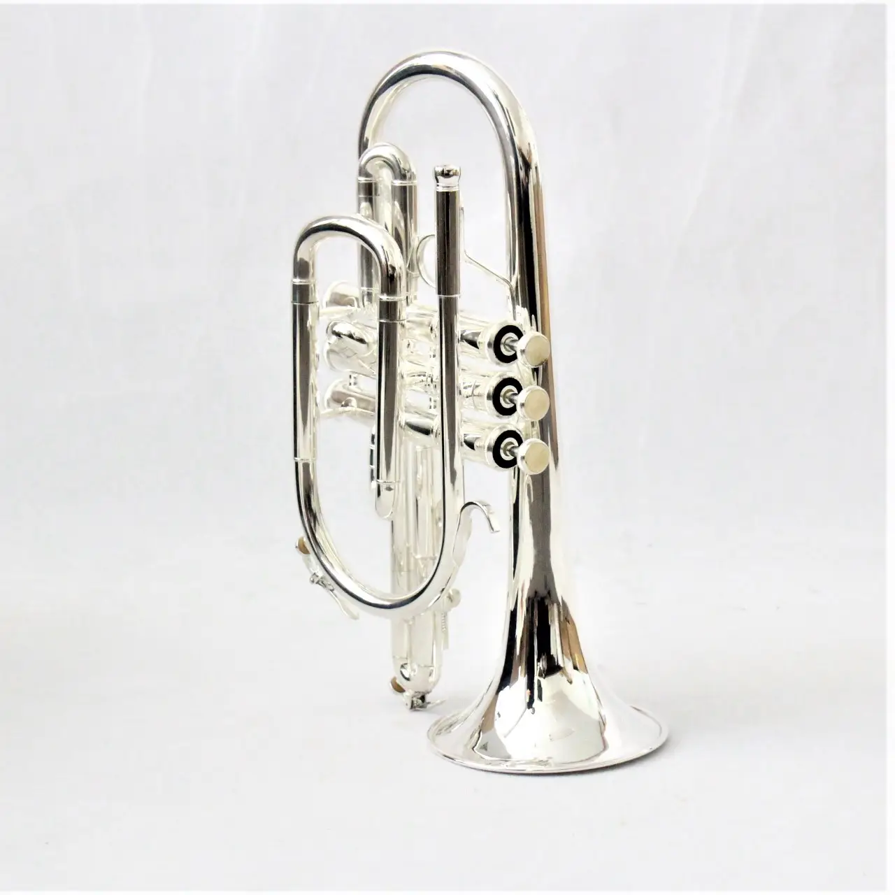 Высококачественные инструменты для латуни B flat cornet посеребренный corneta