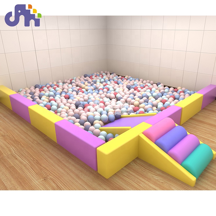Детский игровой набор из пенопласта для помещений, оборудование для игры в бассейн с шариками, мягкая игра