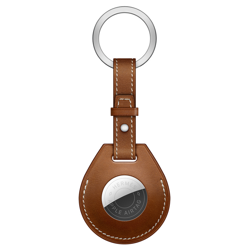 For Airtag Pu Leather Case anti-lost airtag case is suitable for Airtags dog position tracker ring buckle keychain GPS
