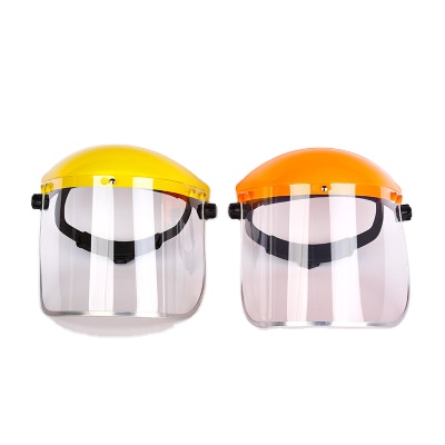 Chinese supplier good quality PVC dental protection face shield prevent droplets face shield hats