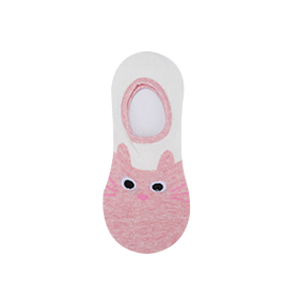 Promotional High Quality Slim Fit Comfortable Cartoon Woman Boat Socks