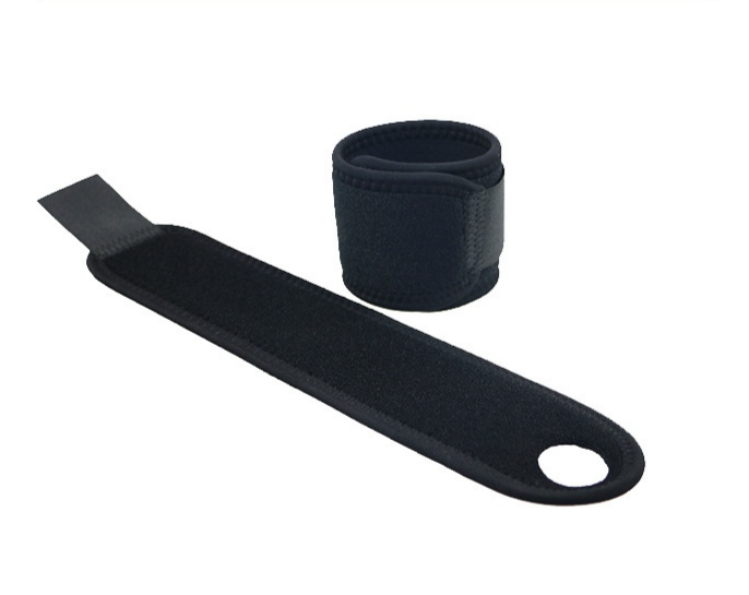 Wrist Bracer Band Sports Sweat OME Custom Logo Nylon Rubber Emulsion OK Cotton Polyester Fabric Protect Joint