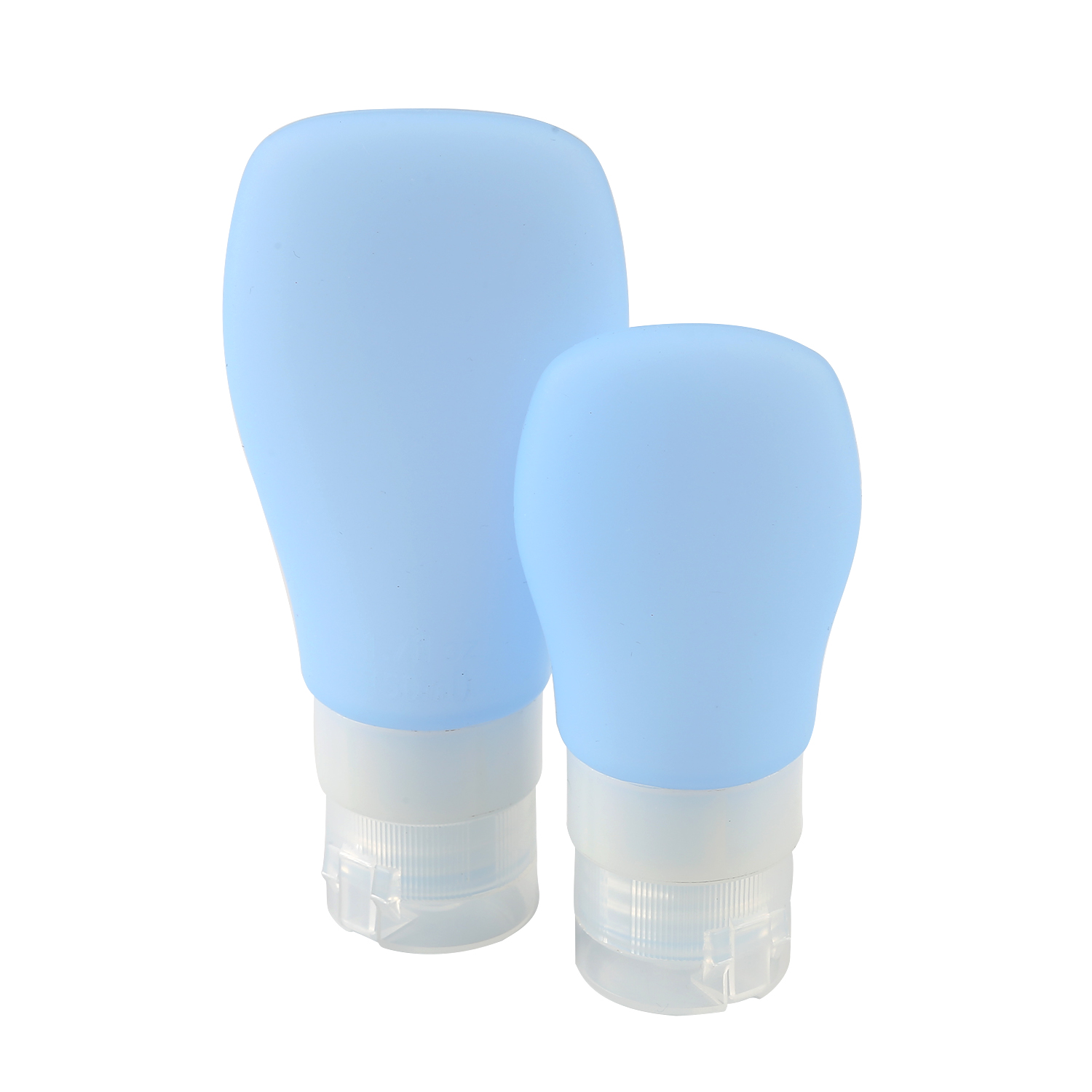 30ml 50ml 70ml Custom travel bottle silicone travel size bottles