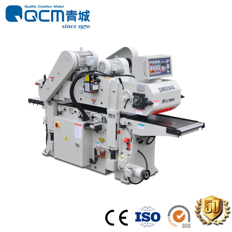 QMB204G Double-Side Planer Automatic Spiral Cutter Double Side Spindel Moulder Planer