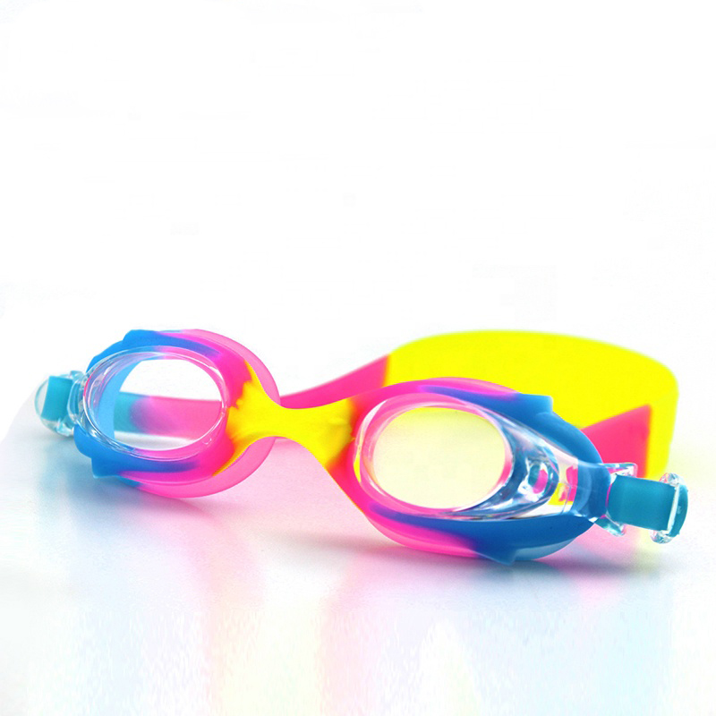 Practical Hot Sale Child Competitive Swim Goggles Waterproof Adjustable Buckle