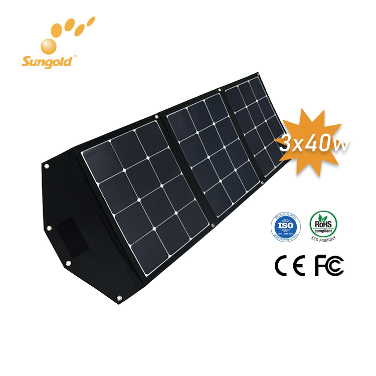 Sungold кемпинг солнечная панель складное зарядное устройство портативная складная солнечная панель