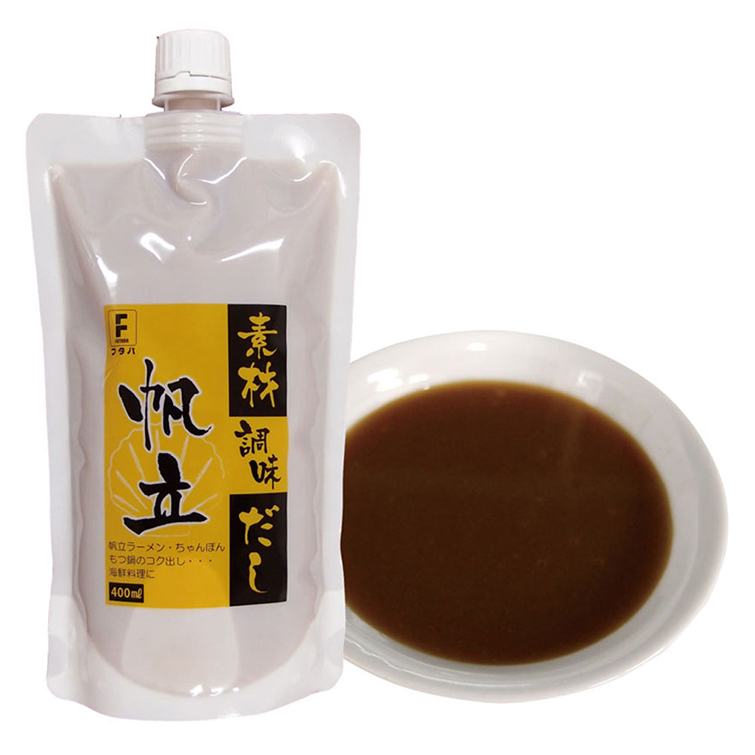 Japan elegant umami taste seafood scallop sauce instant noodle seasoning