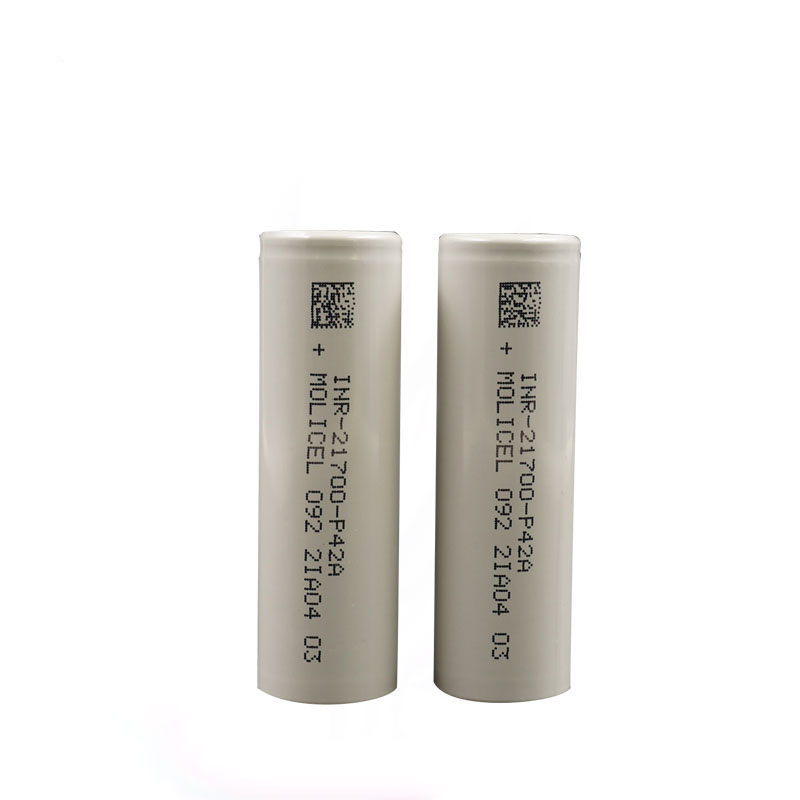 Аккумулятор большой емкости P42A MOLICEL 4200 мАч 30A 100% оригинал 21700-P42A 4200 мАч MOLICEL 21700
