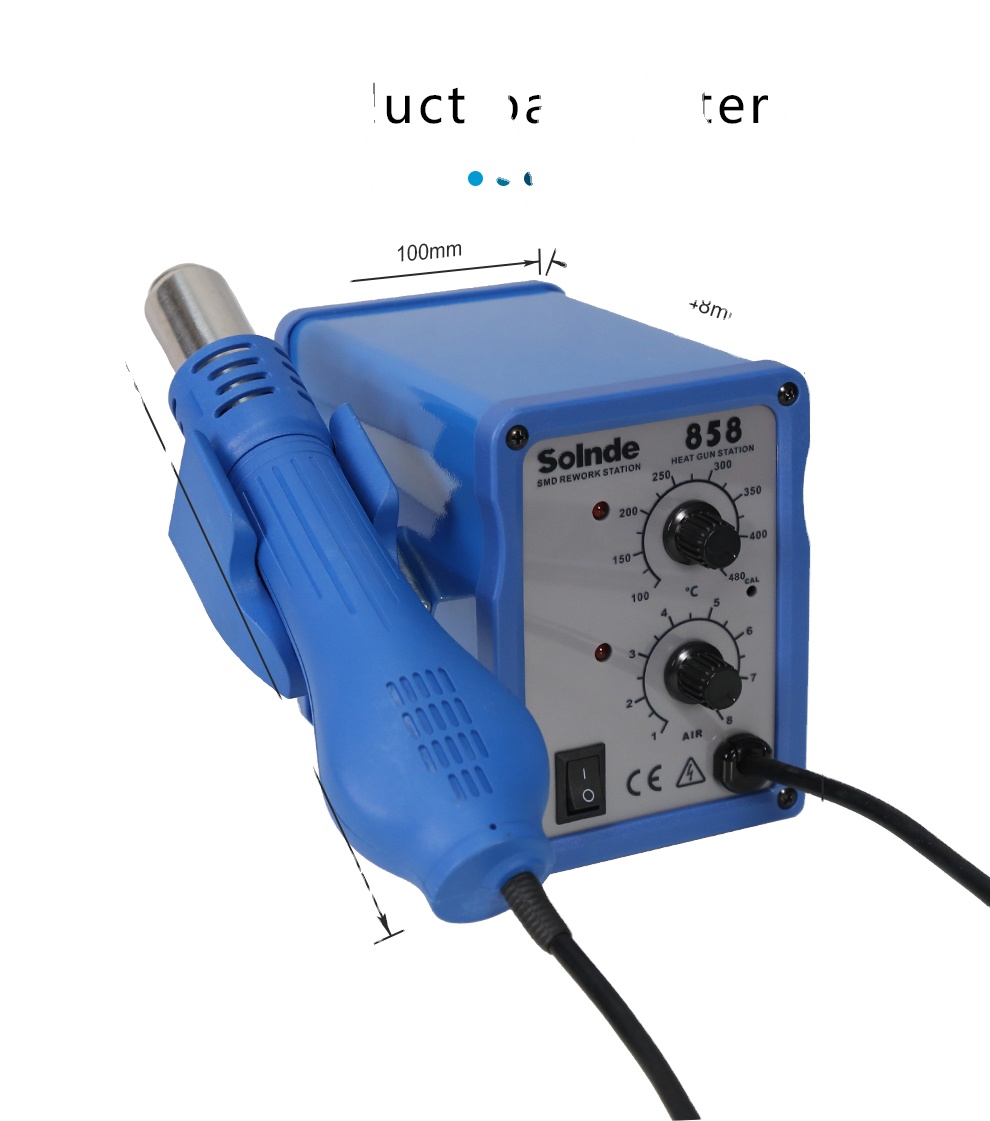 OEM ODM 858 better smd rework station diy hot air gun for bga ic chips remove machine