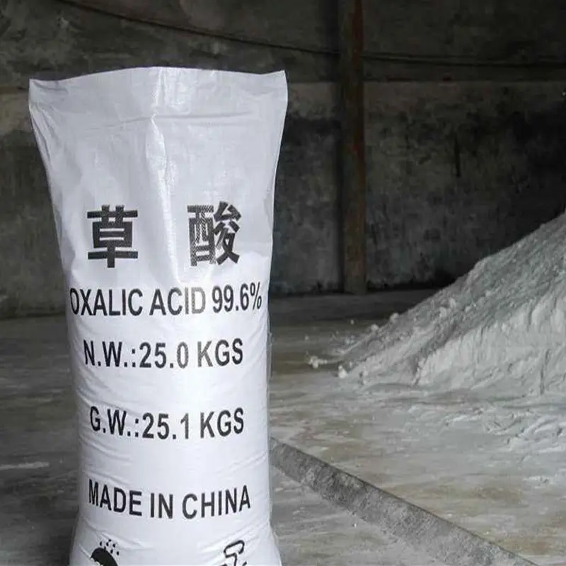 Industrial 25kg Bag Oxalic Acid powder 99.6% min H2C2O4