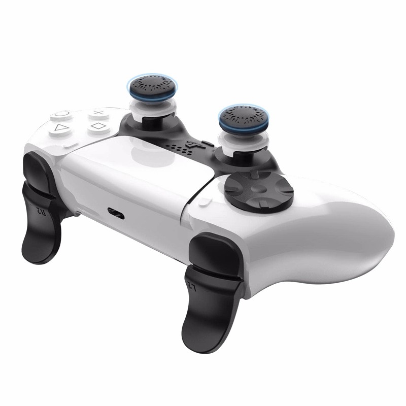 Для контроллера PS5, 2 шт., удлинители для ручного захвата, колпачки, высокопроизводительные ручки для большого пальца, высококлассные крышки, чехлы для контроллера Playstation5