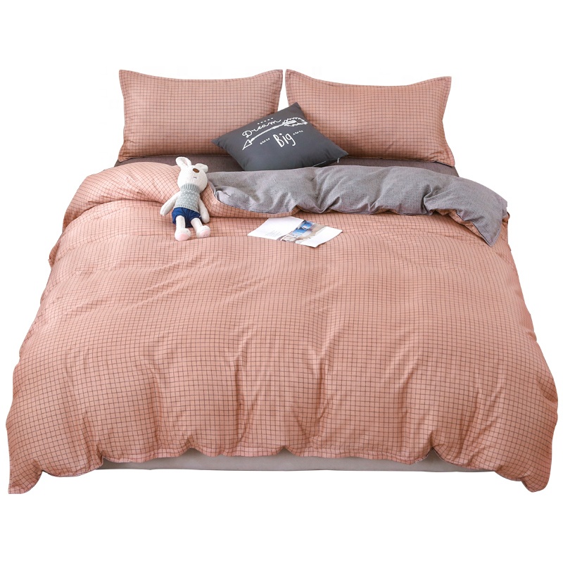 kamoni amazon hot sale pink duvet cover set cheap high quality products for kid bedding set bed sheet