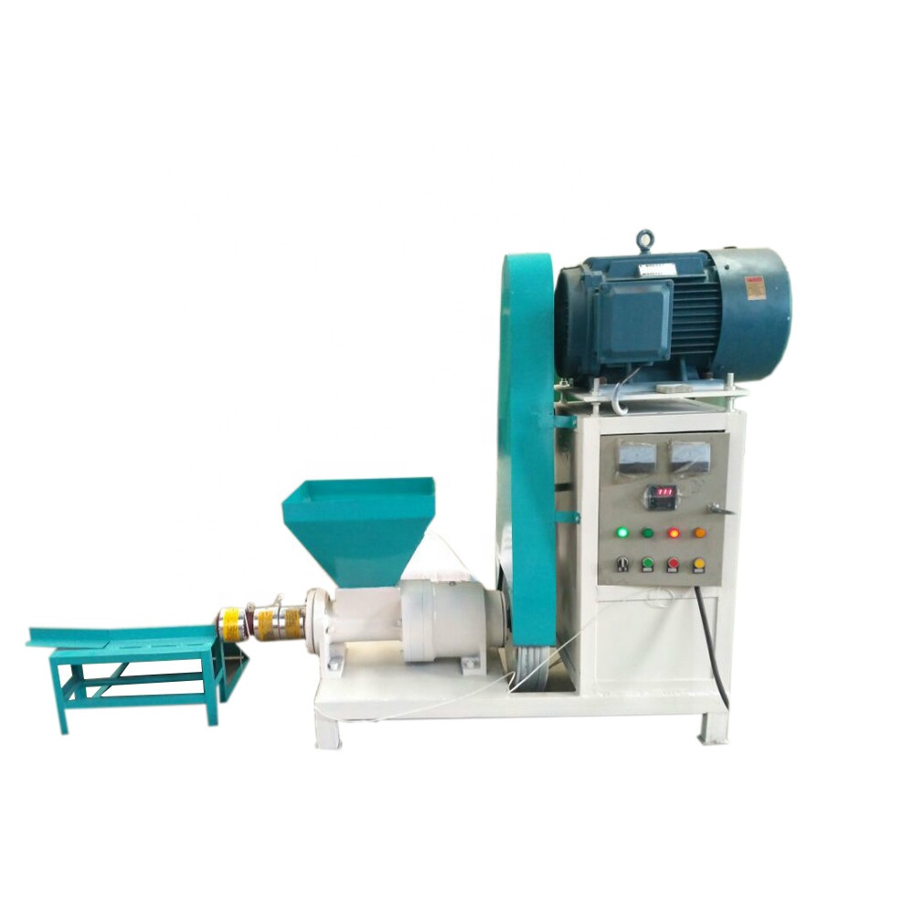 Log Charcoal Hexagonal Machine Briquette Making Machine Corn Stalk Briquette