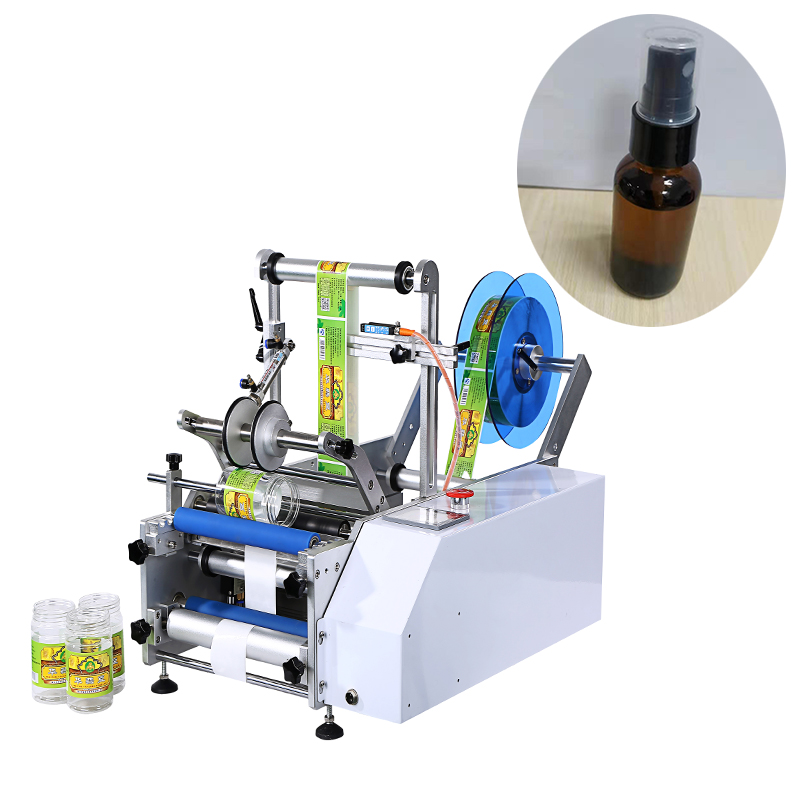 Pharma packing use Semi Auto Manual Labeling Machine manual essential oil bottling manual labeling machine