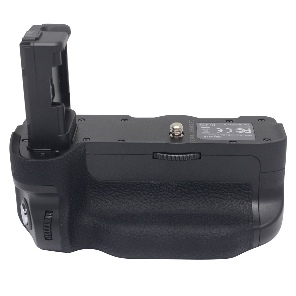 MEKE BG-A7II Vertical Battery Grip Holder for Sony A7II A7S2 A7S A7M2 A7R2 A7R II as VG-C2EM Camera Meike MK-A7II