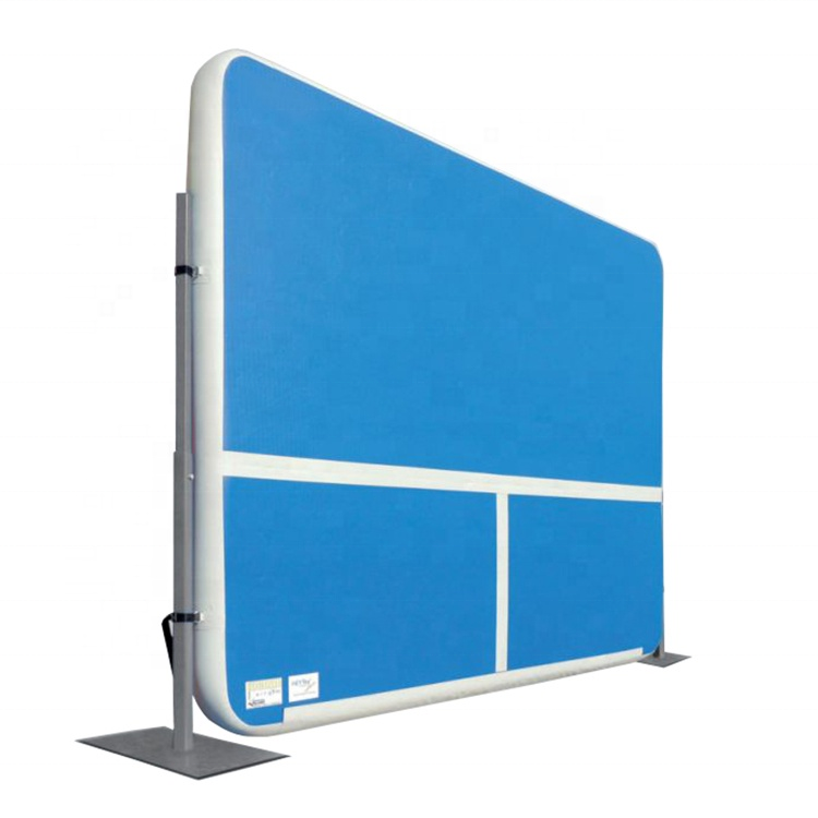 Custom Double Wall Fabric Air Inflatable Tennis Wall For Sale